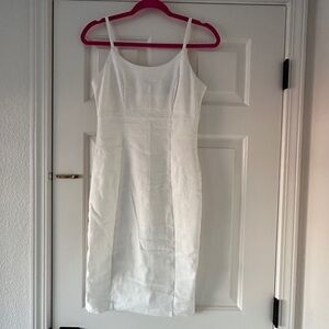 ASOS Chic White Spaghetti Strap Mini Dress XS